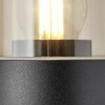 Sergioro Outdoor applique, Depoli Black, E27 20W, bulb not included - Image 4