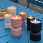Outdoor table lamp - BRILLIANT - LOVERE - Plastic - 3 W - Candle shape - Beige and light brown – Bild 3