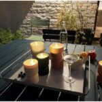Outdoor table lamp - BRILLIANT - LOVERE - Plastic - 3 W - Candle shape - Beige and light brown – Bild 6