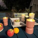Outdoor table lamp - BRILLIANT - LOVERE - Candle shape - Plastic - 3 W - Terracotta - Image 6