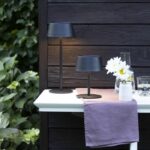 Outdoor table lamp - BRILLIANT - PICCO - LED and solar - Metal and plastic - 5 W - Frosted black - Image 2