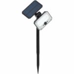 Outdoor spotlight - BRILLIANT - JOPLIN - LED and solar - Detector - Plastic and glass - 4 W - Black – Bild 6