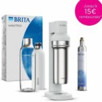 BRITA sodaTRIO white sparkling water machine