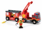 BRIO World - 33811 - Fire Truck Sound And Light - Wooden Toy - Image 2