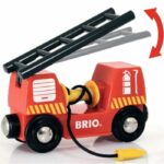 BRIO World - 33811 - Fire Truck Sound And Light - Wooden Toy - Image 5