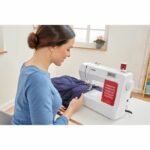 BROTHER - CS10s - Electronic sewing machine - 40 stitches - Needle threading system - LCD display - White - Image 4