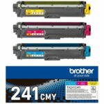Pack Toners TN241CMY-BROTHER-Cyan, Magenta, Yellow-3x1400 p.-DCP-9015, DCP-9020, HL-3140, HL-3150, HL-3170, MFC-9140, MFC-9330 etc - Image 2