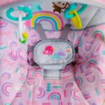 Portable and compact swing - BRIGHT STARTS - Pink Paradise - Automatic swing with music - Unisex - Newborns+ - Image 5