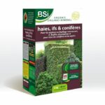 BSI - Organo-Mineral Fertilizer for Hedge / Yew / Conifer - For All Conifers or Fir Trees - 4Kg - Up to 40 m² - UAB