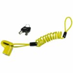 Cable bicycle lock - BURG WACHTER - 520 50 Yellow SB - 14 mm sheathed steel cable, 100 cm