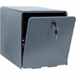 Box Burg Wachter Balthazar 2 doors - On foot - Galvanized steel - Total opening - Anthracite - Made in France - Image 3
