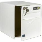 Boil Burg Wachter Baltic 1 Door - On foot - Galvanized Steel - Side opening - White - Made in France – Bild 2