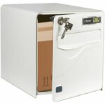 Boil Burg Wachter Baltic 1 Door - On foot - Galvanized Steel - Side opening - White - Made in France – Bild 3