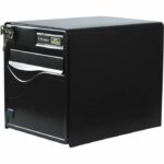 BURG WACHTER BALTIC 2-door mailbox - Free-standing - Galvanized steel - Side opening - Black - Made in France - Image 2