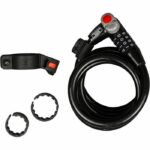 Bike lock - BURG WACHTER - 230 180 L - Code, 180 cm, 12 mm steel, LED - Image 2