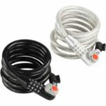 Bike lock - BURG WACHTER - 230 180 L - Code, 180 cm, 12 mm steel, LED - Image 4