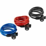 Bicycle cable lock - BURG WACHTER - 1 260 100 - Spiral 100 cm, 8 mm steel, key, bicycle mount - Image 4