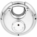 Cylindrical padlock - BURG WACHTER - 21 70 SB - Stainless steel 70 mm, key opening - Image 4