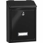 BURG WACHTER MISSIVE 1 door box - Wall - Galvanized Steel - Black