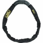 Bike chain lock - BURG WACHTER - 280 C 90 BLACK - 6 mm steel, sheathed, code