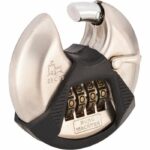 Cylindrical padlock - BURG WACHTER - 23 C 70 SB - Stainless steel 70 mm, combination opening - Image 3