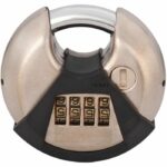 Cylindrical padlock - BURG WACHTER - 23 C 70 SB - Stainless steel 70 mm, combination opening - Image 4