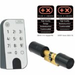 Burg -Wächter dry -winger Home 5001 electronic cylinder with Pincode Entry keyboard - 6 users - Image 2