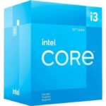 Processor - INTEL - Core i3-12100F - 12M Cache, up to 4.30 GHz (BX8071512100F)