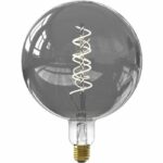E27 LED bulb - CALEX - G200 SMART LED - 5 W - 130 lm - 2100 K - Dimmable - Titanium