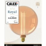 LED Bulb E27 - CALEX - Royal Kalmar - Filament - 3.5 W - 150 lm - 1800 K - Dimmable - Warm white gold - Image 2