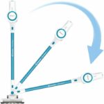 CANDY Viva CVIVA02E - Multifunction cordless vacuum cleaner - 22 V - 30 min battery life - Blue / White - Image 3