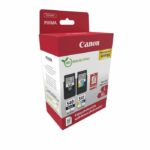Pack of 2 ink cartridges + photo paper pack - CANON - PG-540L Black + CL-541XL Color - High yield - Image 2