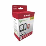 Pack of 2 ink cartridges + photo paper pack - CANON - PG-545 Black + CL-546 Color - Image 2