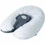 Maternity pillow - CANDIDE - Multirelax - Polyester / Cotton - Grey / Stars - Image 2