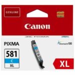 CANON CLI-581C XL High Yield Ink Cartridge - Cyan