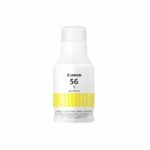 Ink bottle - Canon - GI -56BK - Yellow - Maxify GX compatibility - (4432c001)