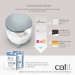 CAT IT Automatic Cat Water Fountain - 2.5 L (Stainless Steel & Filter) - Image 3