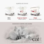CAT IT Automatic Cat Water Fountain - 2.5 L (Stainless Steel & Filter) - Image 5