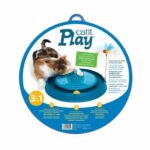 CAT IT 3-in-1 circuit with ball, massage band and catnip - Ø 36 cm - Blue - For cat - Image 4