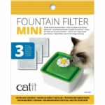 Filter for Catit Flower Mini Cat Water Fountain - Flower Mini - Dual Action - 3 pieces