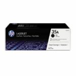 2-Pack HP 35A Black Genuine Toner Cartridges for LaserJet P1005/P1006 Printers