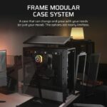 PC Case - CORSAIR - FRAME 4000D RS - Mid-Tower - Black - CC-9011312-WW - Image 3