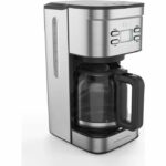 CONTINENTAL EDISON INOX programmable filter coffee