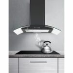 Continental Edison decorative hood - L60 cm - black and glass - Image 3