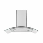 Continental Edison decorative hood - L60 cm - stainless steel glass
