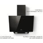 CONTINENTAL EDISON CEHD6065B black decorative hood - L60 cm - Image 2