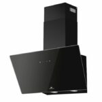 Decorative inclined hood - CONTINENTAL EDISON - CEHDI60B - A +++ - L60 cm - Black - Image 2