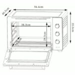 Mini continental oven Edison MF38N Noir L54.35x H36.6 x D41.15 cm 38l – Bild 4
