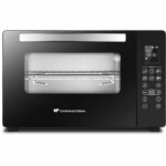 Continental Edison CEMF45DIG - Electric minifour 45L Black - 2000W - Rotissoire, natural convection