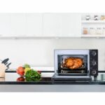 CONTINENTAL EDISON CEMF46B3 - Electric mini oven 46L black - 1800W - Rotisserie, Natural convection - Image 6